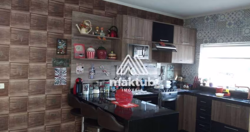 Sobrado com 3 dormitórios à venda, 171 m² por R$ 749.500,00 - Jardim Stella - Santo André/SP