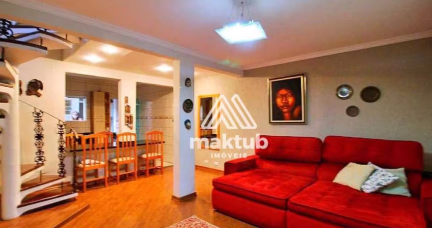 Sobrado com 3 dormitórios à venda, 190 m² por R$ 595.000,00 - Vila Floresta - Santo André/SP