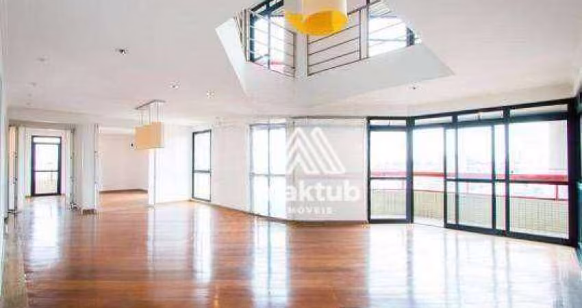 Apartamento Duplex com 5 dormitórios à venda, 293 m² por R$ 1.650.000,00 - Vila Bastos - Santo André/SP