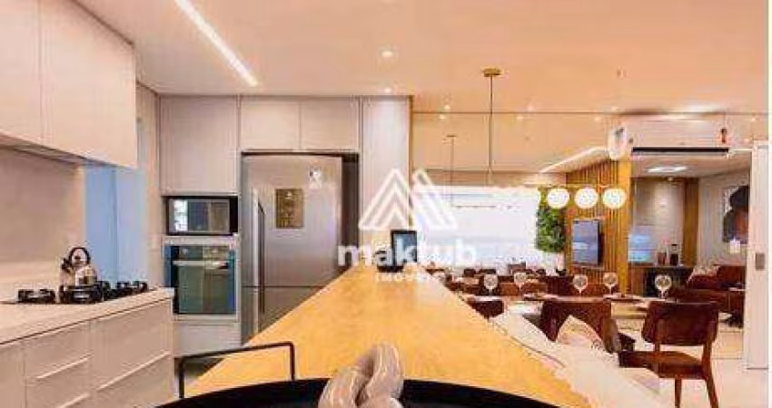 Apartamento com 3 dormitórios à venda, 105 m² por R$ 1.180.000,00 - Vila Assunção - Santo André/SP