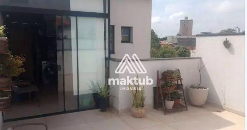 Cobertura com 2 dormitórios à venda, 79 m² por R$ 485.000,00 - Santa Maria - Santo André/SP