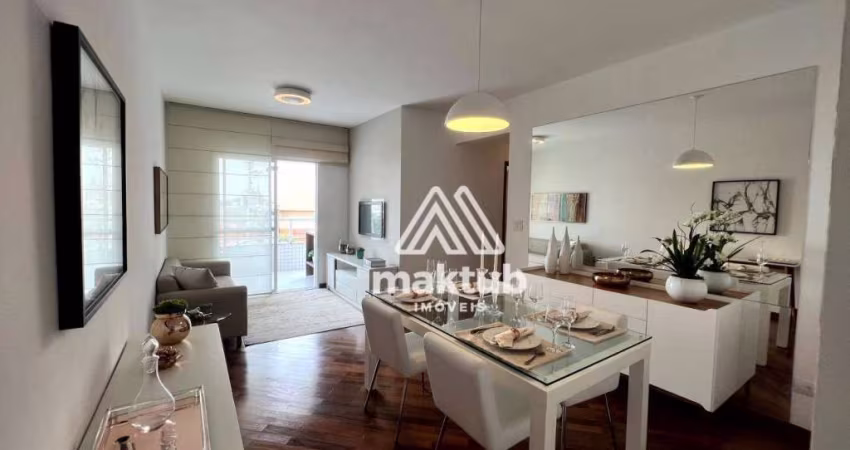 Apartamento com 3 dormitórios à venda, 86 m² por R$ 759.000,00 - Vila Alzira - Santo André/SP