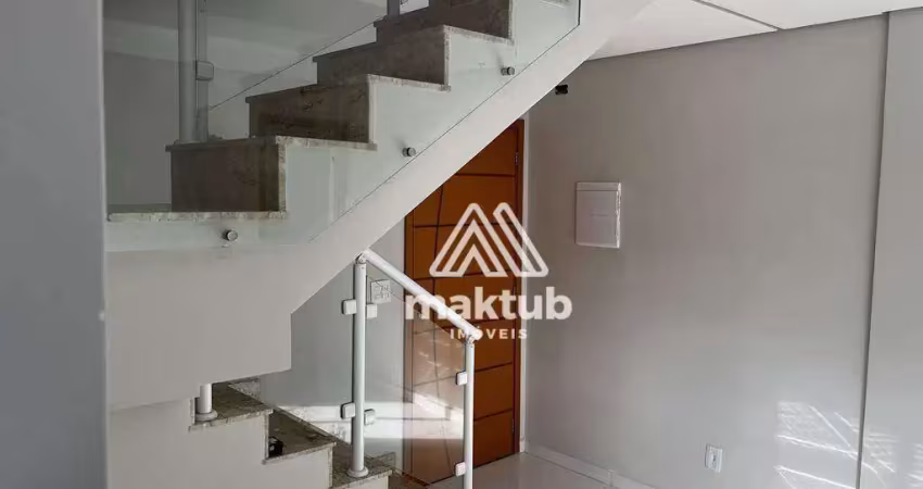 Cobertura com 2 quatos à venda, 99 m² por R$ 580.000 - Nova Gerti - São Caetano do Sul/SP