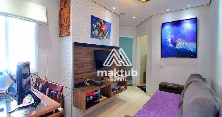 Cobertura com 2 dormitórios à venda, 108 m² por R$ 790.000,00 - Campestre - Santo André/SP