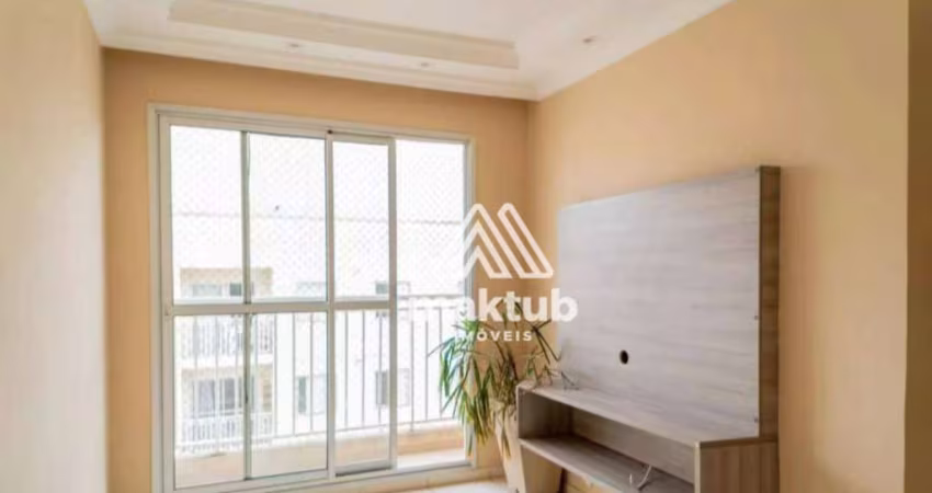 Apartamento com 3 dormitórios à venda, 61 m² por R$ 430.000,00 - Vila Homero Thon - Santo André/SP