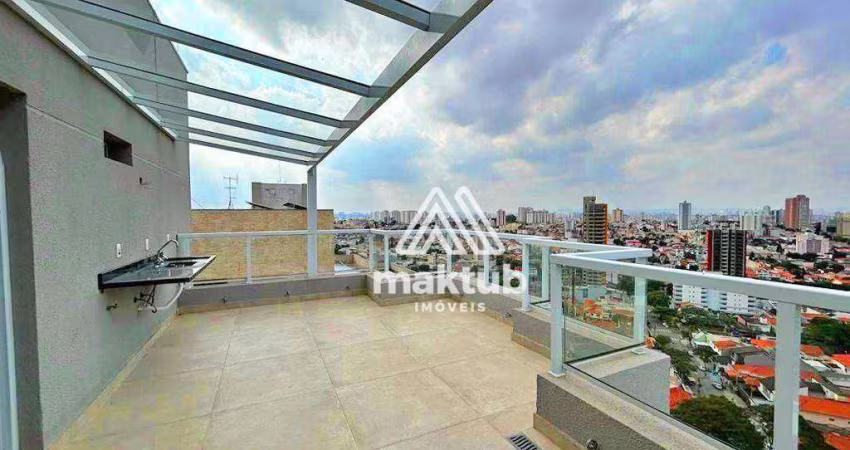 Cobertura à venda, 124 m² por R$ 1.030.000,00 - Jardim - Santo André/SP