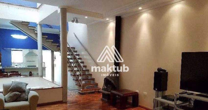 Sobrado com 3 dormitórios à venda, 262 m² por R$ 1.020.000,00 - Centro - Santo André/SP