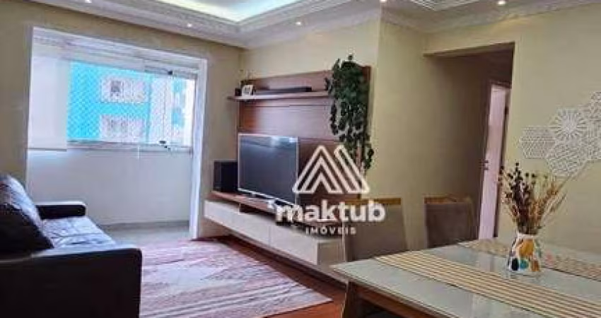 Apartamento com 3 dormitórios à venda, 89 m² por R$ 629.000,00 - Vila Gilda - Santo André/SP
