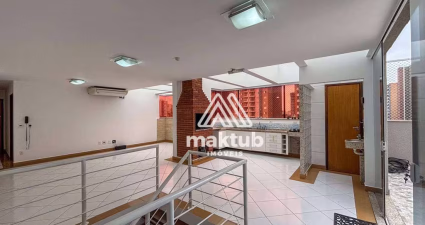 Cobertura com 4 dormitórios à venda, 210 m² por R$ 1.298.000,00 - Campestre - Santo André/SP