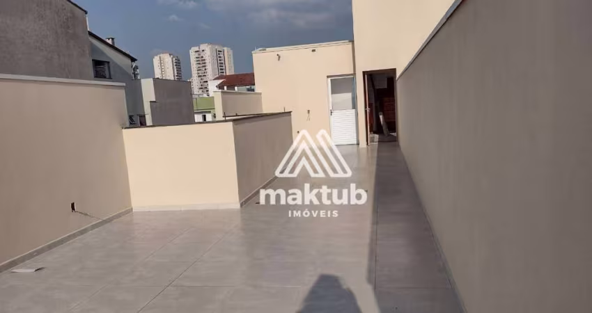 Cobertura já entregue ,com 2 dormitórios à venda, 101 m² por R$ 582.000 - Vila Valparaíso - Santo André/SP