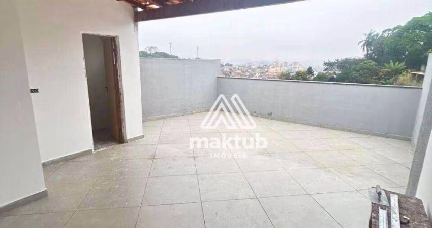 Cobertura com 2 dormitórios à venda, 88 m² por R$ 340.000,00 - Vila Suíça - Santo André/SP