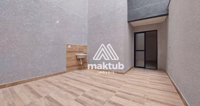 Cobertura com 2 dormitórios à venda, 84 m² por R$ 667.000,00 - Vila Bastos - Santo André/SP
