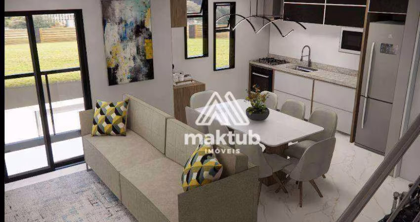 Sobrado com 2 dormitórios à venda, 135 m² por R$ 700.000,00 - Vila Pinheirinho - Santo André/SP