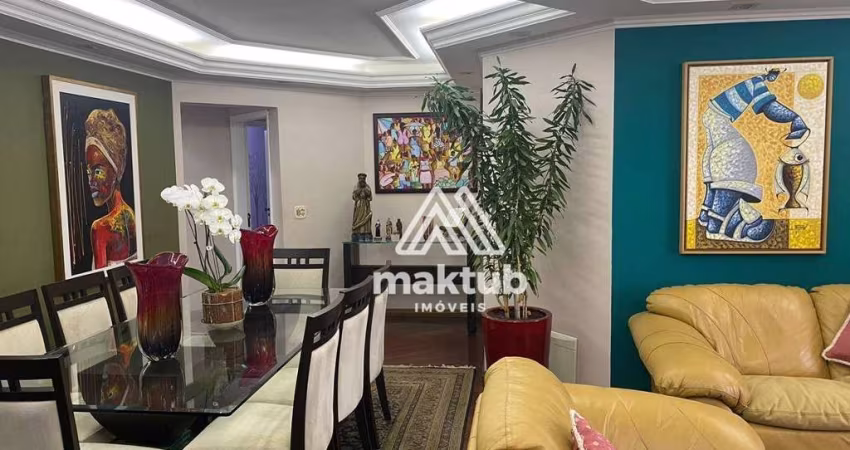Apartamento com 4 dormitórios para alugar, 135 m² por R$ 5.410,00/mês - Vila Assunção - Santo André/SP