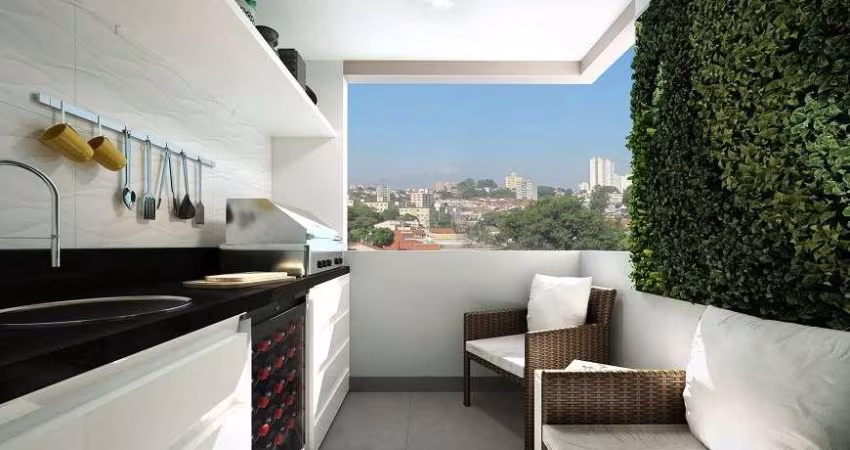 Apartamento com 2 dormitórios à venda, 54 m² por R$ 620.000,00 - Figueiras - Santo André/SP
