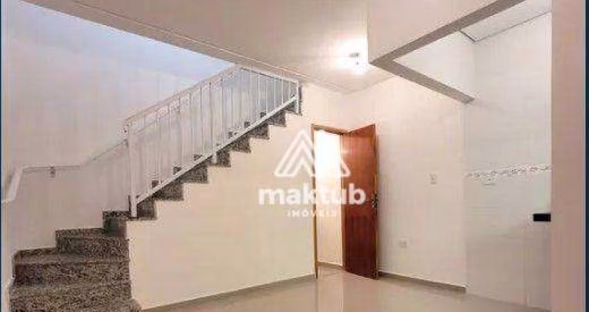 Sobrado à venda, 120 m² por R$ 590.000,00 - Vila Príncipe de Gales - Santo André/SP