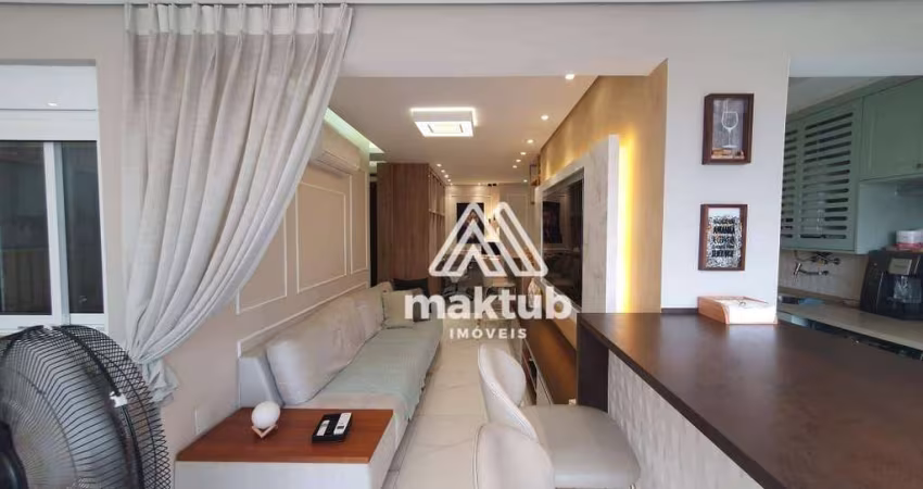 Apartamento sofisticado moderno 2 suites mais um dormitórios com lavabo 2 vagas