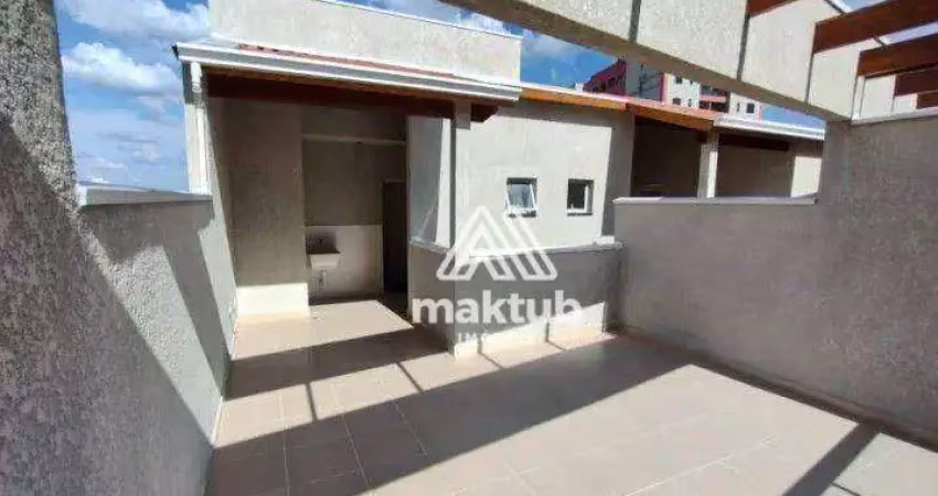 Cobertura com 2 dormitórios à venda, 76 m² por R$ 480.000,00 - Vila Assunção - Santo André/SP