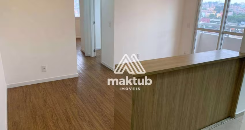 Apartamento com 2 dormitórios à venda, 47 m² por R$ 315.000,00 - Vila Palmares - Santo André/SP