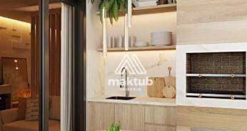 Apartamento com 2 dormitórios à venda, 57 m² por R$ 590.000,00 - Jardim Bela Vista - Santo André/SP