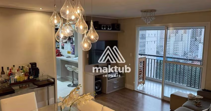 Apartamento com 3 dormitórios à venda, 90 m² por R$ 976.000,00 - Jardim - Santo André/SP