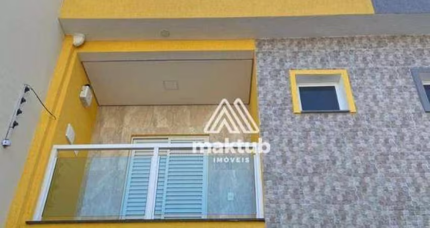 Sobrado com 3 dormitórios à venda, 140 m² por R$ 745.000,00 - Vila Camilópolis - Santo André/SP