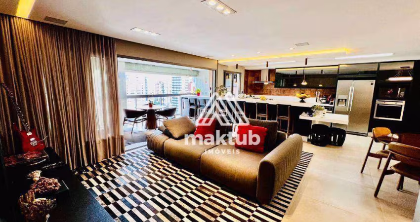 Apartamento à venda, 165 m² por R$ 2.989.000,00 - Jardim - Santo André/SP