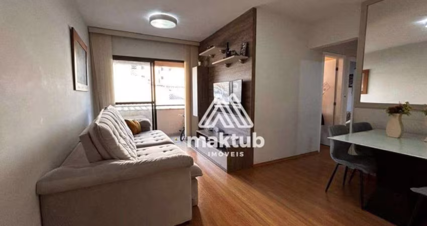 Apartamento com 3 dormitórios à venda, 70 m² por R$ 450.000 - Vila Valparaíso - Santo André/SP