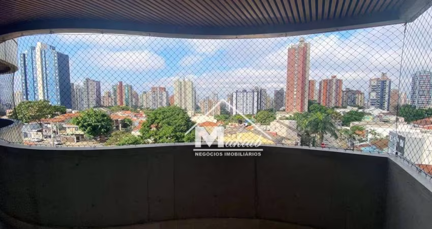 Apartamento com 3 dormitórios para alugar, 155 m² por R$ 8.357,98/mês - Vila Alpina - Santo André/SP