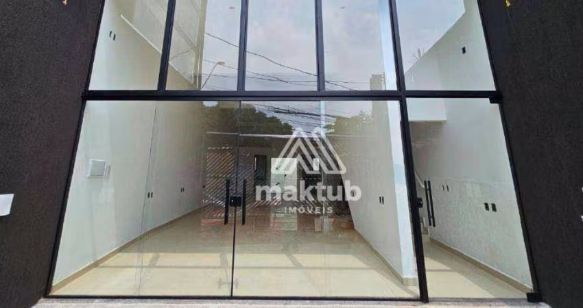 Salão à venda, 105 m² por R$ 1.400.000 - Jardim - Santo André/SP