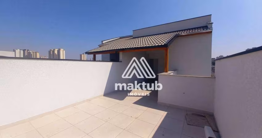 Cobertura com 2 Quartos à venda, 104 m² por R$ 419.990 - Vila Humaitá - Santo André/SP