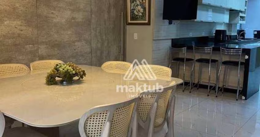 Apartamento com 3 dormitórios à venda, 122 m²  - Centro - Santo André/SP