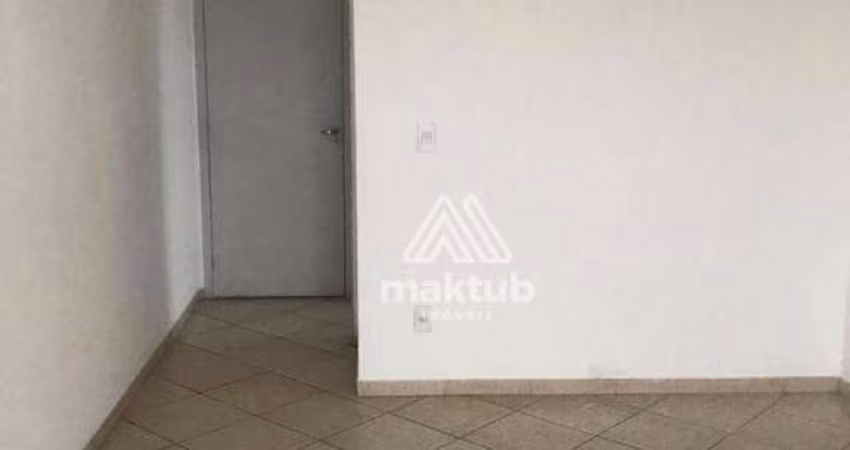 Apartamento com 3 dormitórios para alugar, 58 m² por R$ 2.005,00/mês - Vila Homero Thon - Santo André/SP
