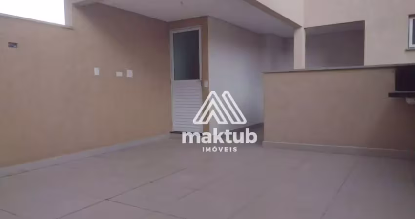 Cobertura com 2 dormitórios à venda, 82 m² por R$ 530.000,00 - Campestre - Santo André/SP