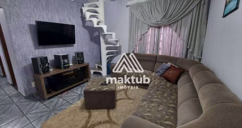 Sobrado com 4 dormitórios à venda, 247 m² por R$ 695.000,00 - Parque Marajoara - Santo André/SP