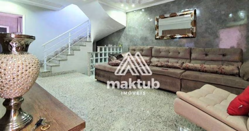 Sobrado com 3 dormitórios à venda, 235 m² por R$ 805.600,00 - Jardim Oriental - Santo André/SP