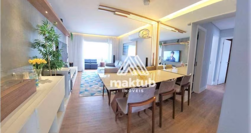 Apartamento com 3 dormitórios à venda, 96 m² por R$ 930.000,00 - Campestre - Santo André/SP