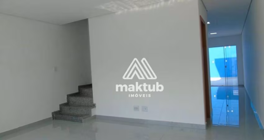 Sobrado com 3 dormitórios à venda, 116 m² por R$ 675.000,00 - Vila Homero Thon - Santo André/SP