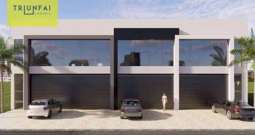 Salão para alugar, 365 m² por r$ 30.000/mês - centro - hortolândia/sp