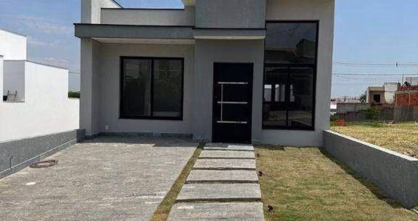 Casa com 3 dormitórios à venda, 105 m² por R$ 596.000,00 - Condomínio Villagio Ipanema - Sorocaba/SP