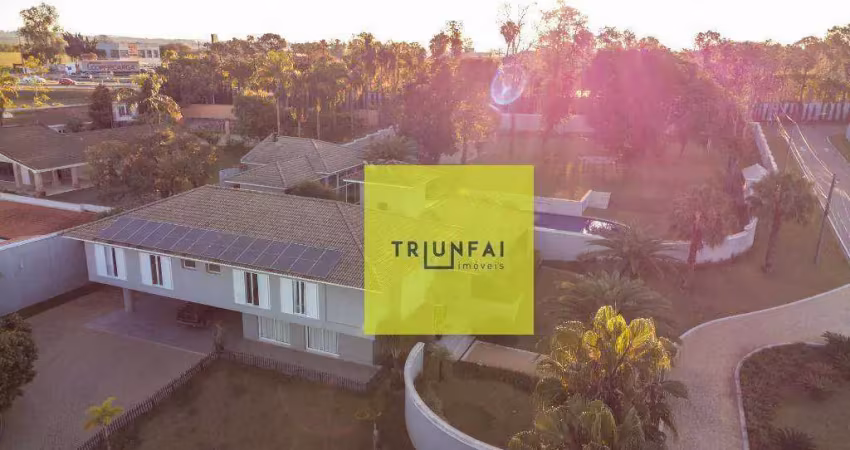 Casa com 4 dormitórios, 811 m² - venda por r$ 10.600.000 ou aluguel por r$ 45.000/mês - condomínio residencial santa maria - sorocaba/sp