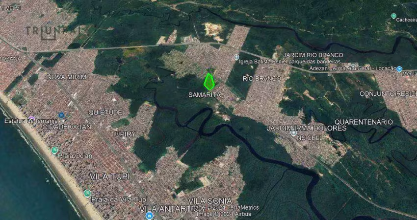 Área à venda, 99.075,04 m² por r$ 17.833.507 - samaritá - são vicente/sp