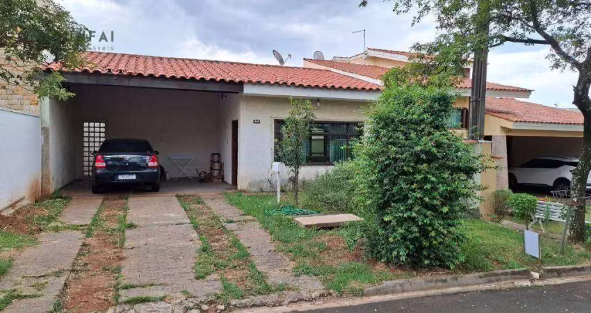 Casa com 3 dormitórios à venda, 165 m² por r$ 1.000.000 - condomínio granja olga ii - sorocaba/sp