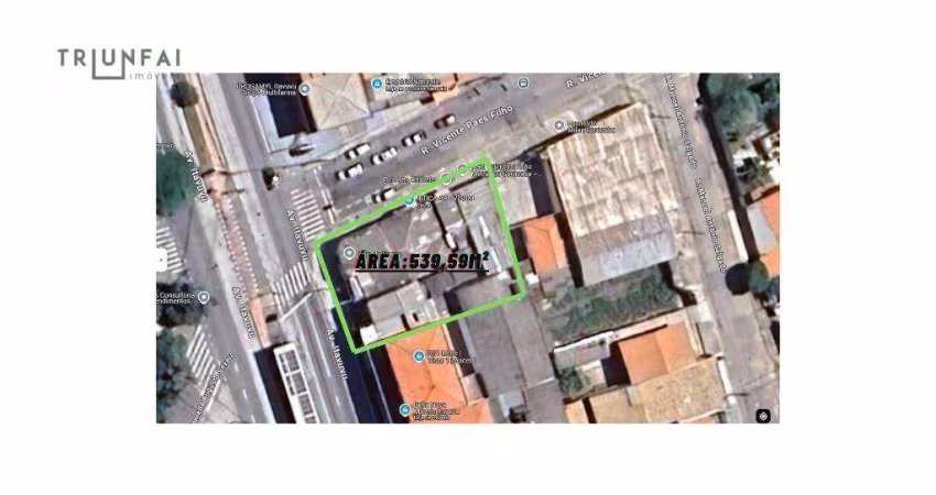 Terreno à venda, 539 m² por R$ 2.300.000,00 - Jardim Maria Antônia Prado - Sorocaba/SP