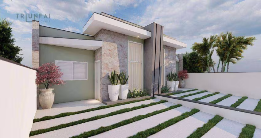 Casa com 2 dormitórios à venda, 56 m² por R$ 325.000,00 - Residencial Jardim São Lucas - Salto de Pirapora/SP