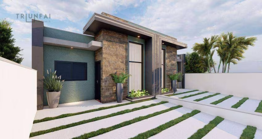 Casa com 2 dormitórios à venda, 61 m² por R$ 345.000,00 - Residencial Jardim São Lucas - Salto de Pirapora/SP