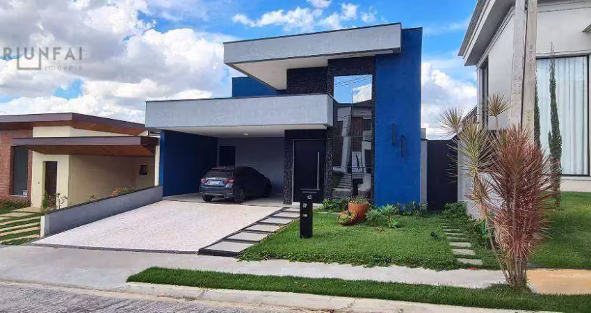 Casa com 3 dormitórios à venda, 199 m² por r$ 1.900.000 - condomínio vila verona - sorocaba/sp
