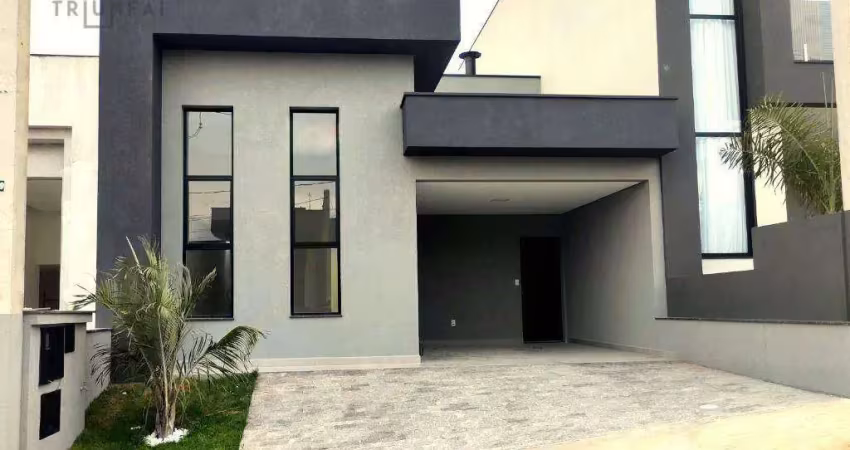 Casa com 3 dormitórios à venda, 134 m² por r$ 865.000,00 - condomínio villagio wanel - sorocaba/sp