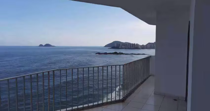 Apartamento com 4 dormitórios à venda, 135 m² por r$ 800.000,00 - praia das pitangueiras - guarujá/sp