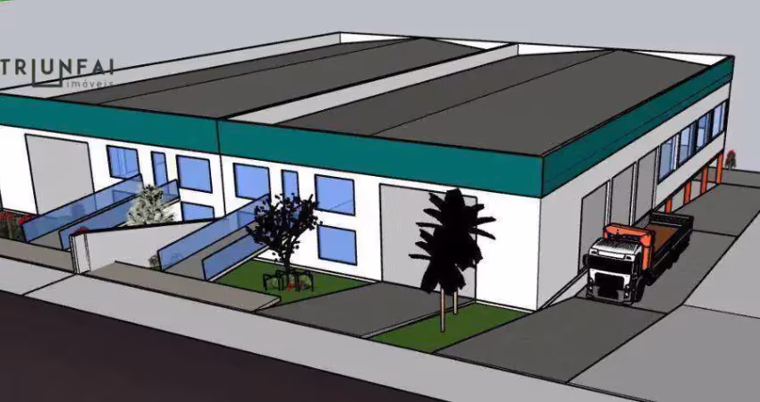 Galpão para alugar, 1000 m² por r$ 20.000/mês - éden - sorocaba/sp